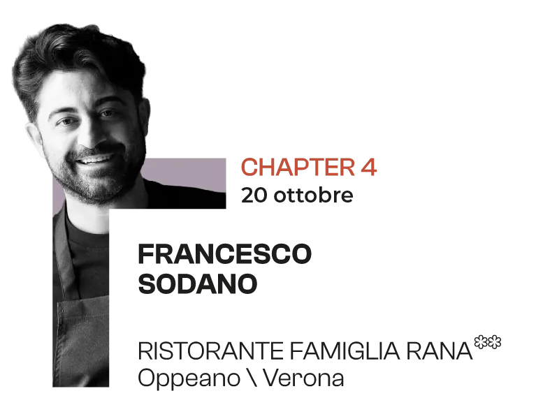 Capitolo 4 - Francesco Sodano cena stellata presso the suite lab a ottobre