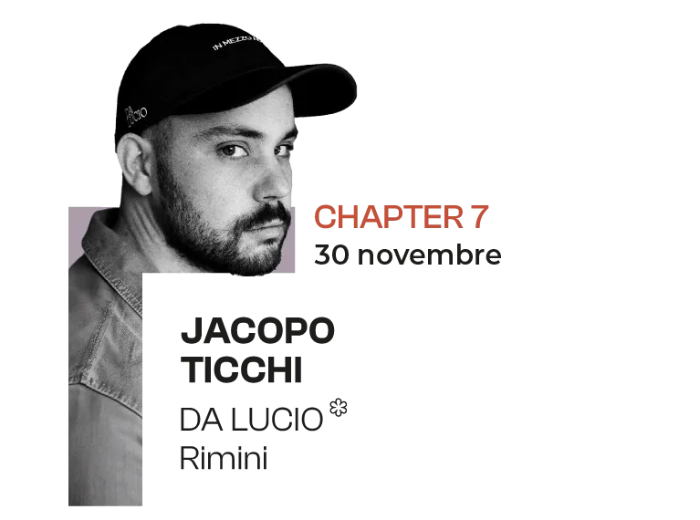 Capitolo 7 - Jacopo Ticchi cena stellata presso the suite lab a novembre